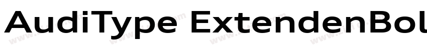 AudiType ExtendenBol字体转换 AudiType ExtendenBol字体转换